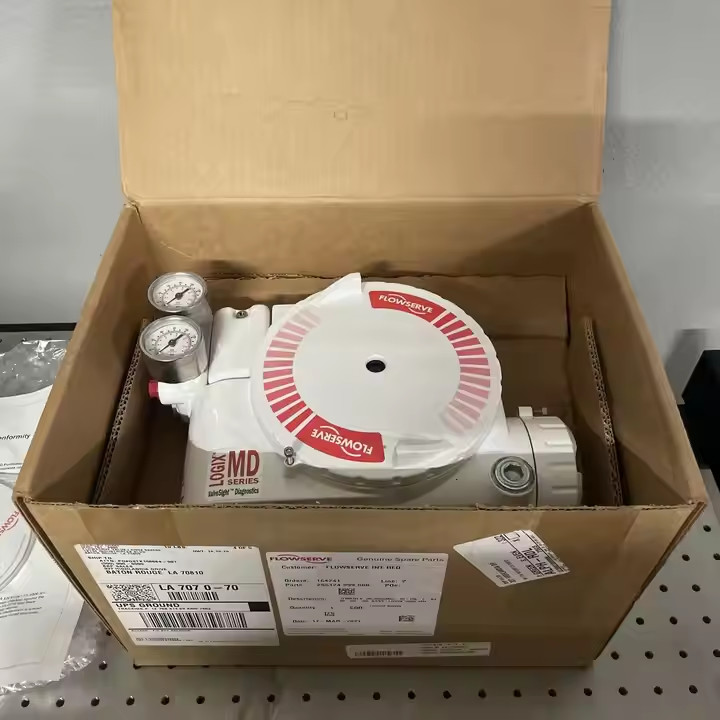 Flowserve Foxboro Valve Positioner 3200MD With Butterfly Control Valve And 67CFR Filter Regulator ASCO Solenoid Valve
