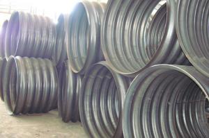 Buy cheap Corrugated Steel Pipe can bear a certain amount of strength and seismic capacity product