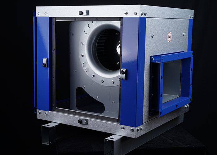 Floorstanding Cabinet Centrifugal Fan Temperature Ventilation For Hotel 380V