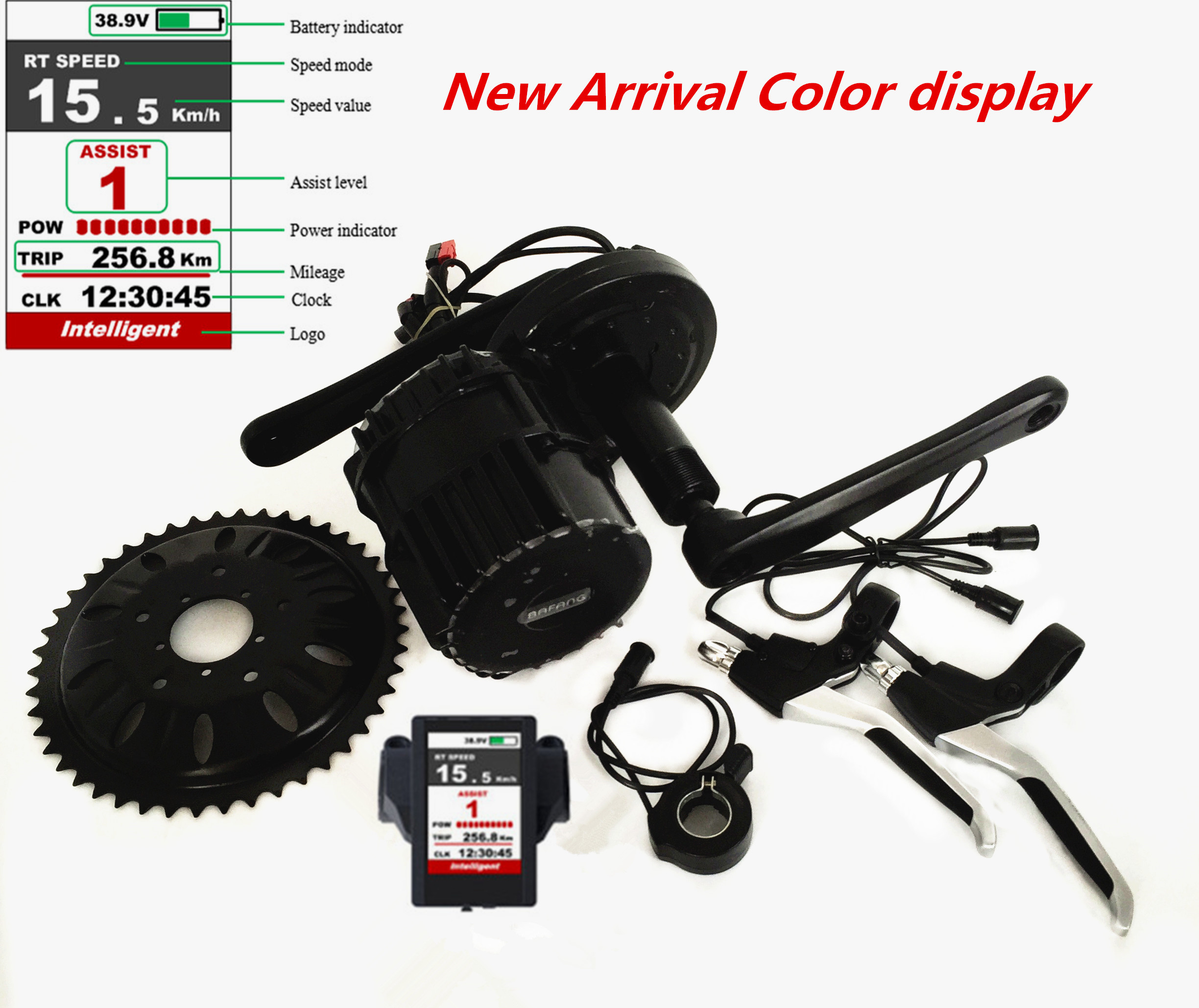 36v 350w Electric Bike Mid Motor Electric Bicycle Motors Kits