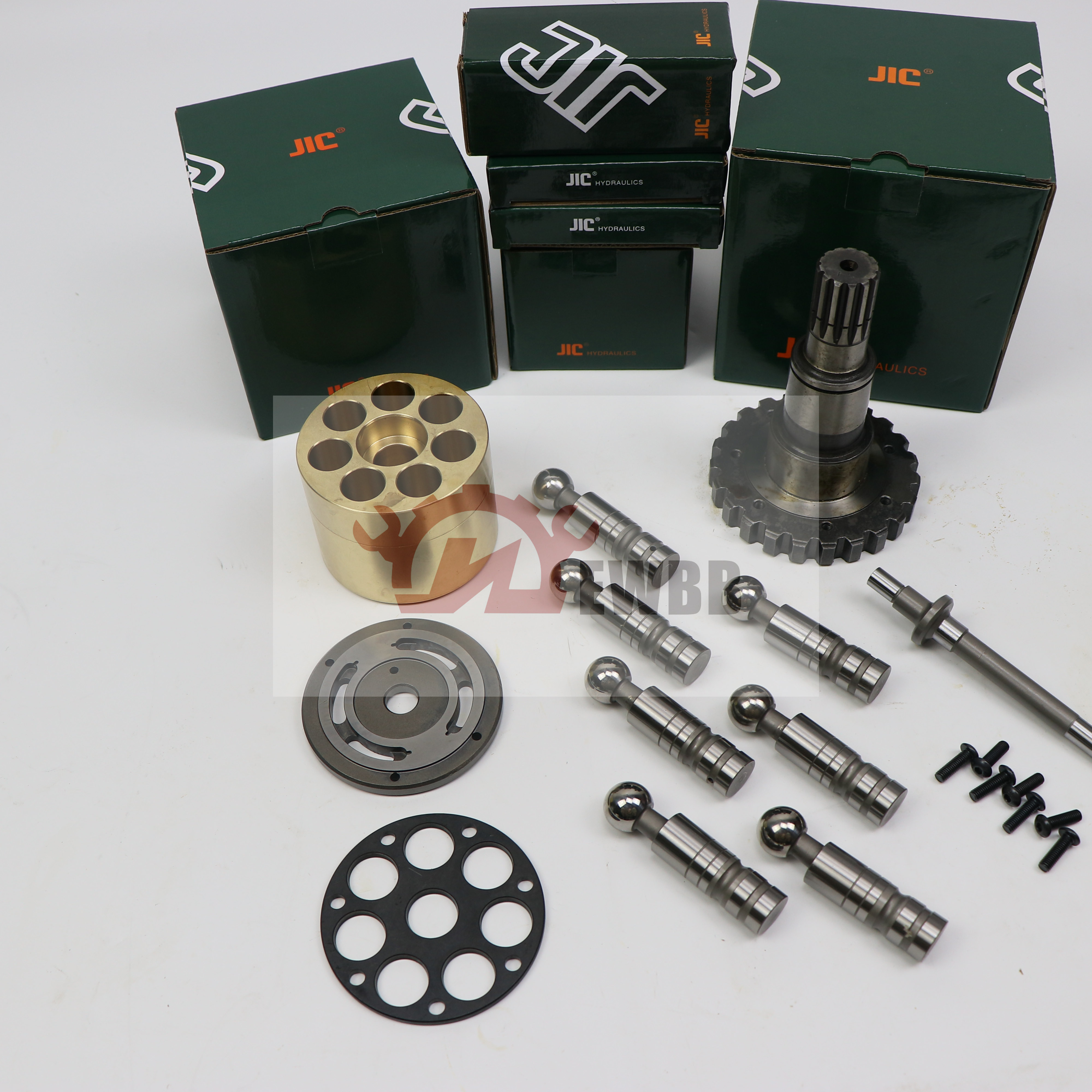 Cylinder Block For PC200-22 Excavator Hydaulic Pump Parts For Komatsu Swing Motor Parts