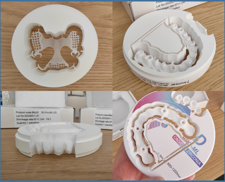 95mm 3D Pro Multilayer 42% - 49% Translucency Dental Zirconia Disc