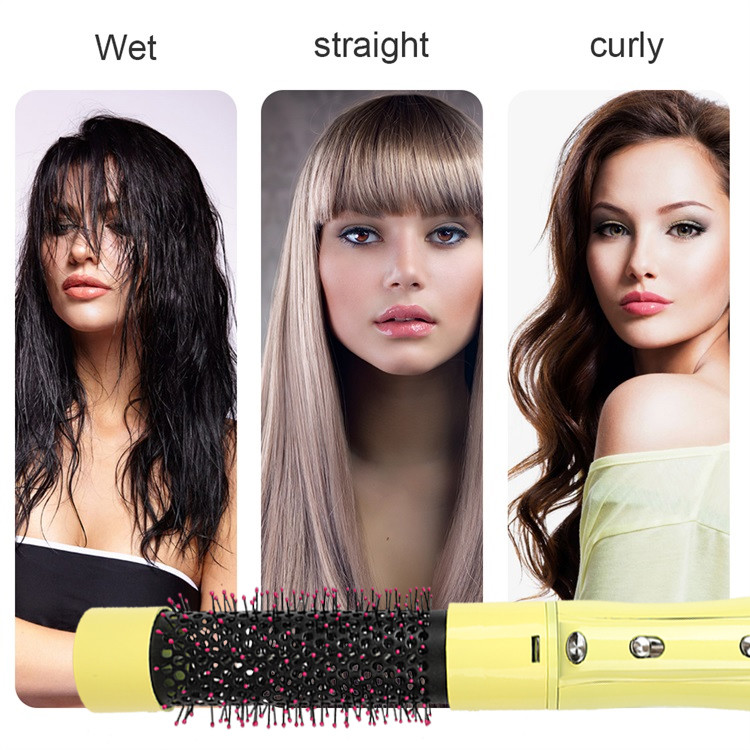 1000 Watt Electric Hair Brush Dryer , 110/240V One Step Hair Dryer Volumizer
