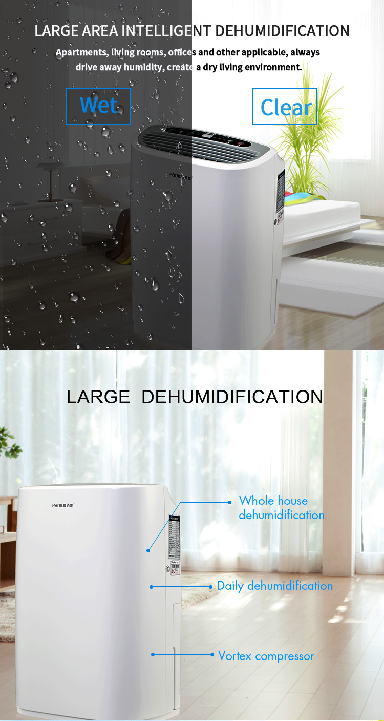 215W Small Portable Dehumidifier For Bathroom