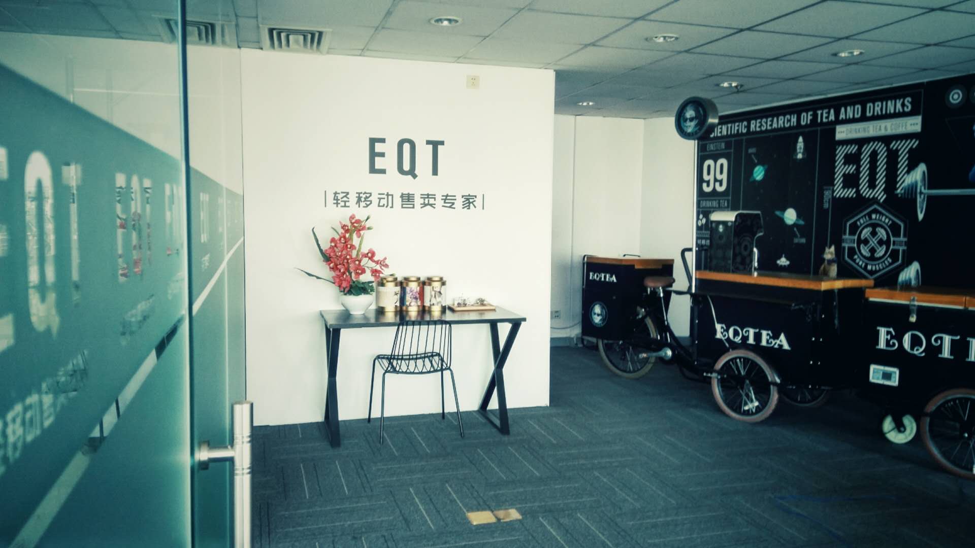 Eye Catching Mall Vending Bicycle Vending Cart For Restaurant