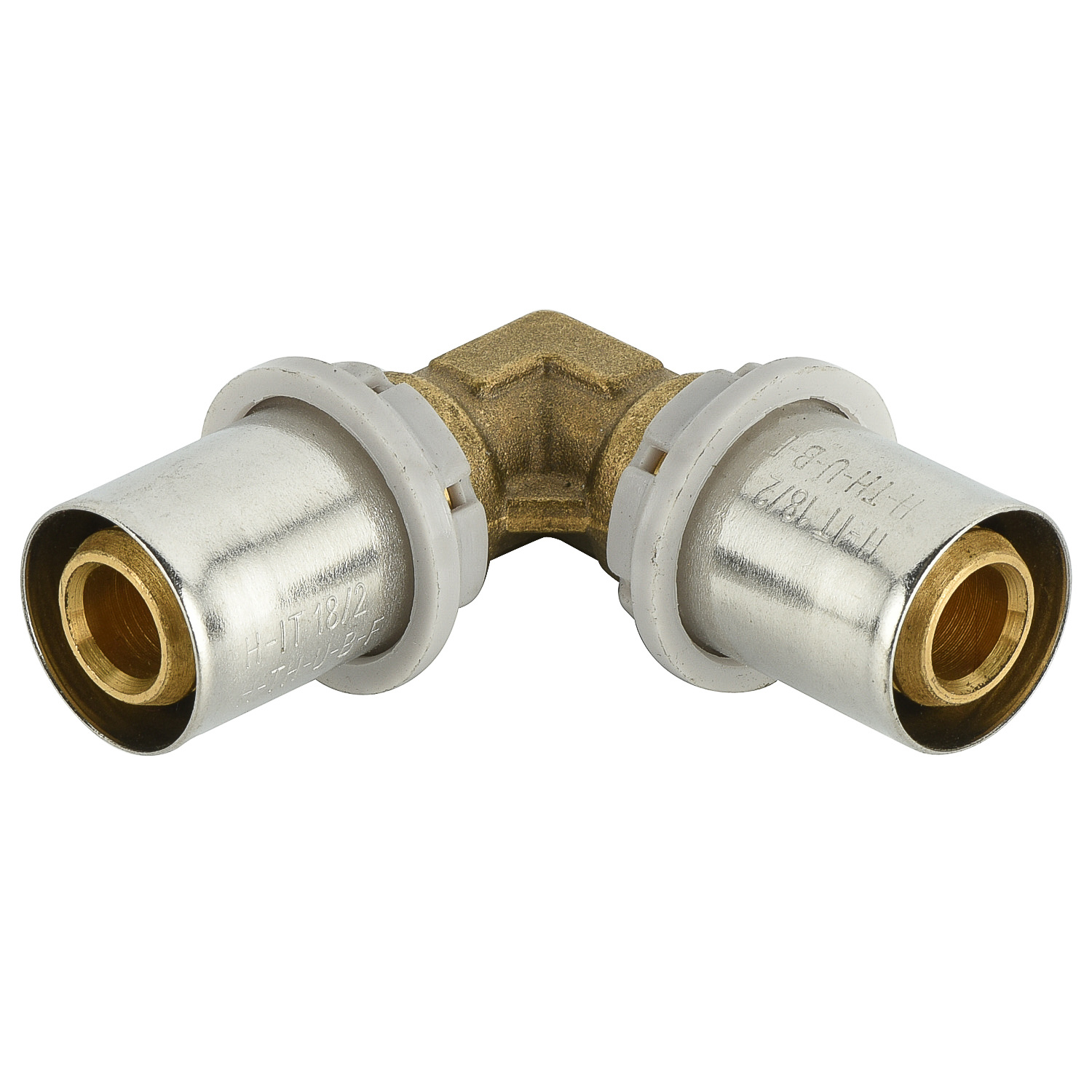 Brass press pipe fitting straight female connector for pex al pex water heating plumbing fittings