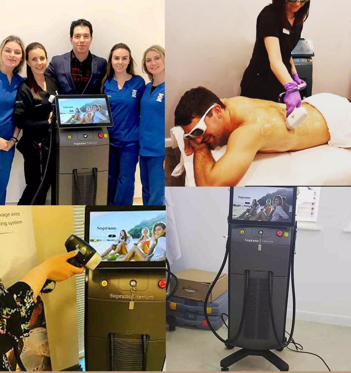 4K 1064nm Diode Laser Hair Removal Machine Soprano Ice Platinum Laser Machine