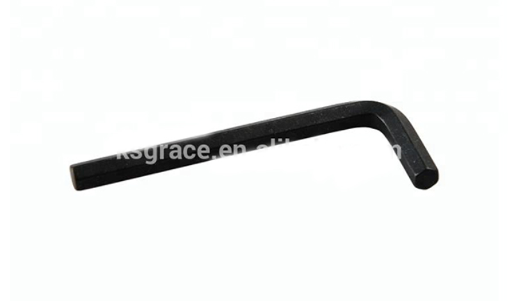 Industrial L Type Hexagon Shaped Allen Key Zinc Plated
