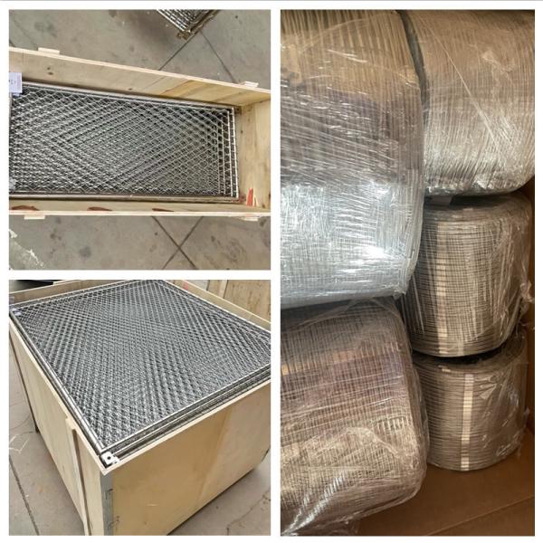 Stainless Steel Knotted Cable Mesh Fence for Balustrade Infill