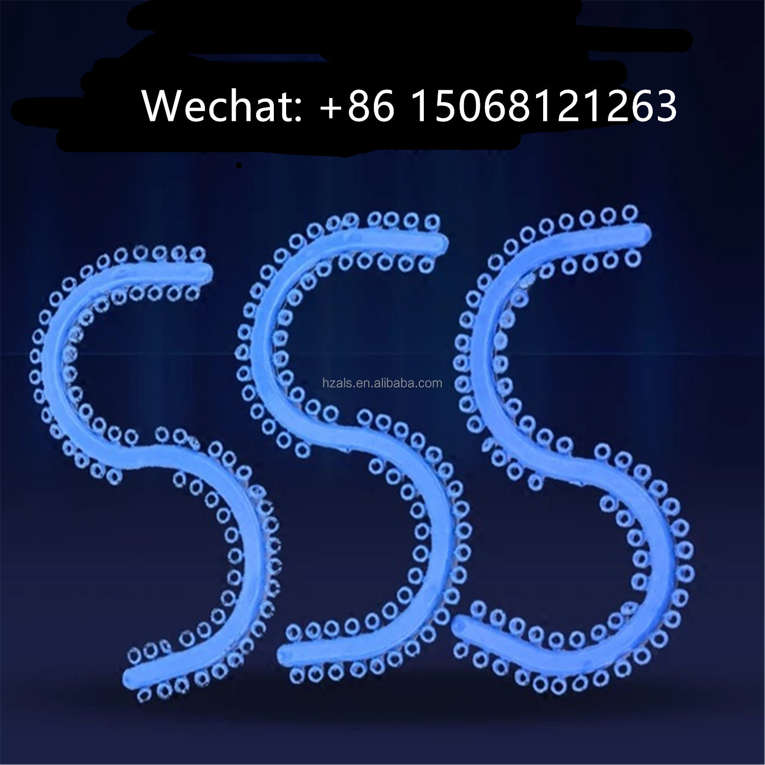2024 ALS Dental Orthodontic Elastic Plastic Separation Tie with CE and Super Elastic
