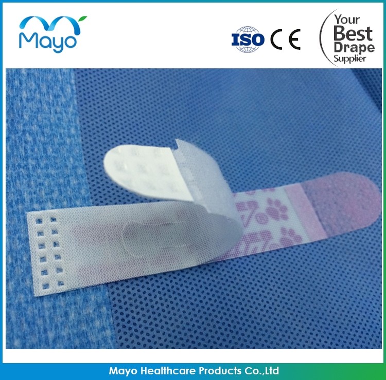 FDA Laparotomy Drape Disposable Surgical Packs PE Viscose Material