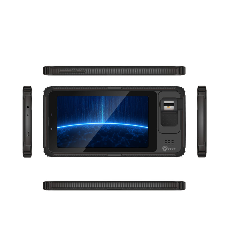 7 Inch Biometric Tablet PC NFC Android7.0 Camera Facial Recognitation