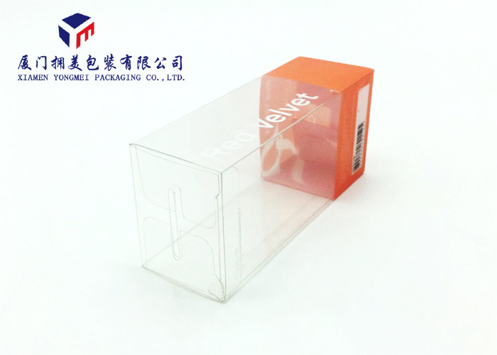 12.5cm Height Eco Friendly Rectangle Shape Hard Plastic Box Packaging For Keyring