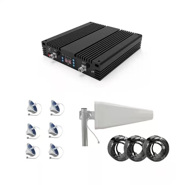 High Power GSM 900/1800/WCDMA 2100 Signal Booster for Improved Mobile Phone Reception