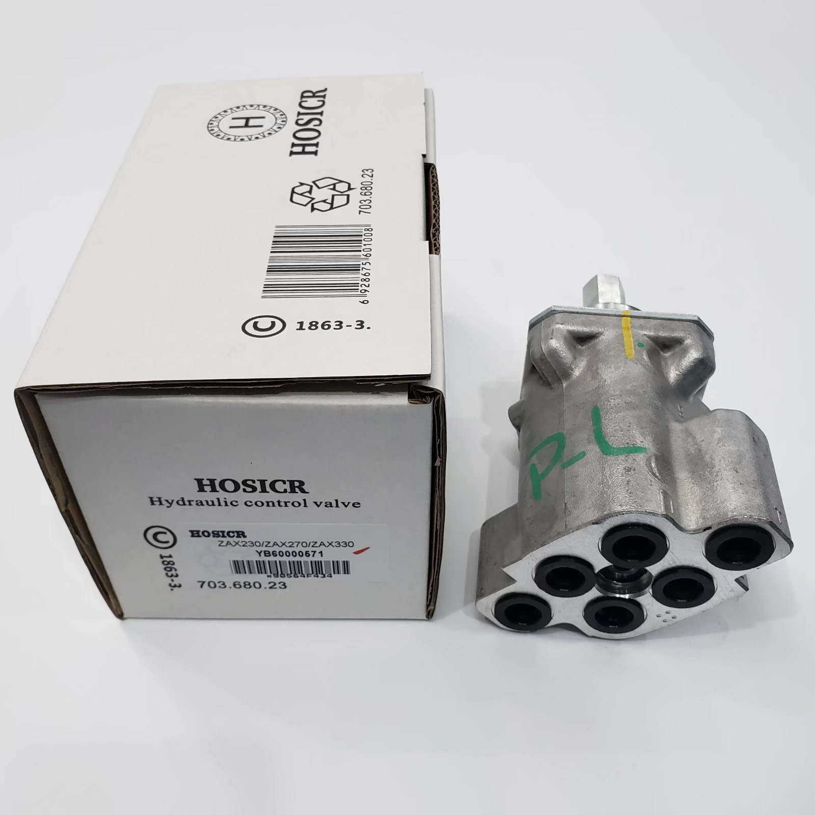 Kobelco SK200-5 Pilot Operated Check Valve YT30V000008F2 YN30V00095F1 YN30V00004F1