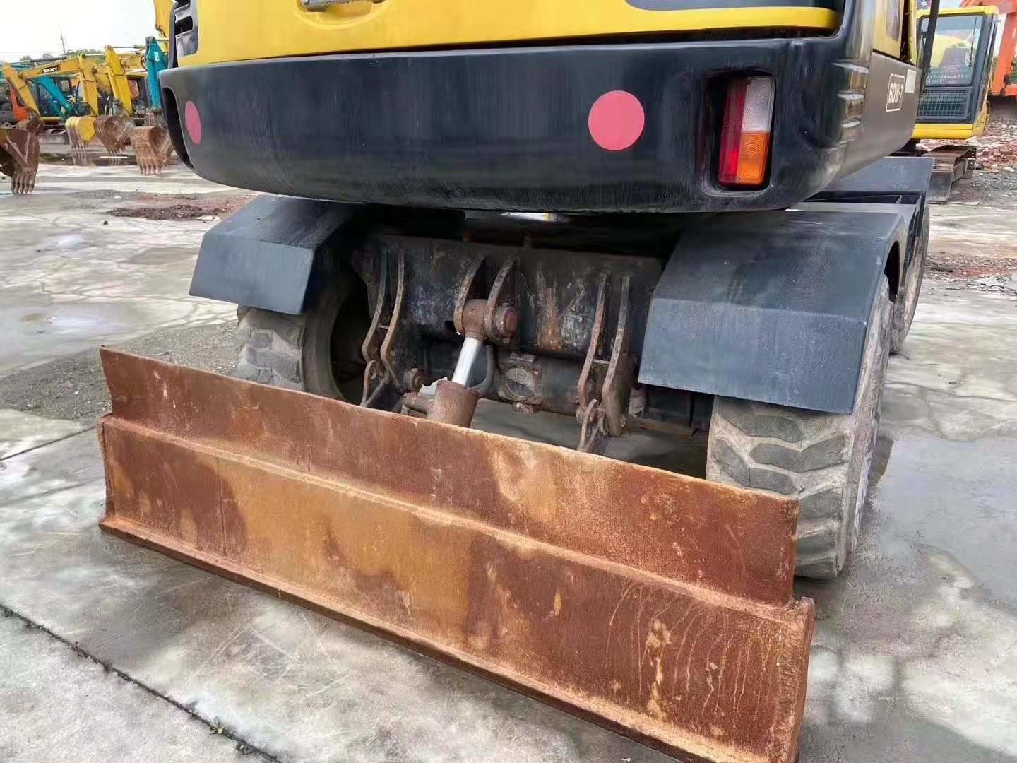 Hard Construction Mini 6T R60W-7 Used Hyundai Excavator
