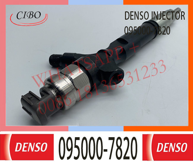 095000-7820 Common Rail Diesel Fuel Injector Assy For Toyota 1KD-FTV 23670-39265