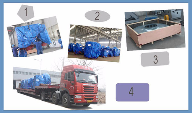 Large Flow Low Noise High Efficiency Belt Drive Centrifugal Fan