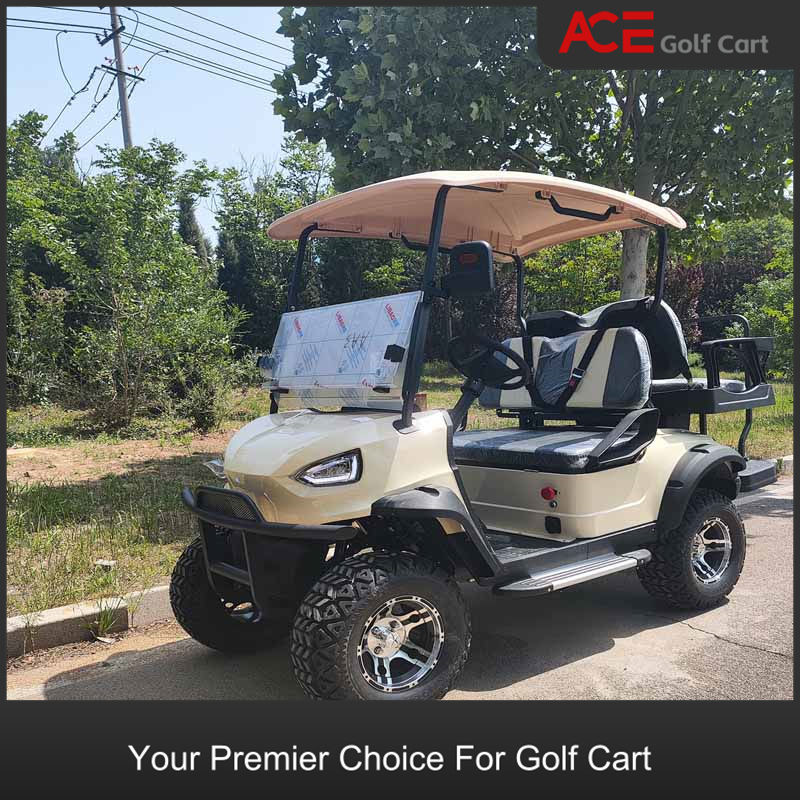 CE Approved Electric Golf Car 4 Seater Off Road Golf Cart / Buggy