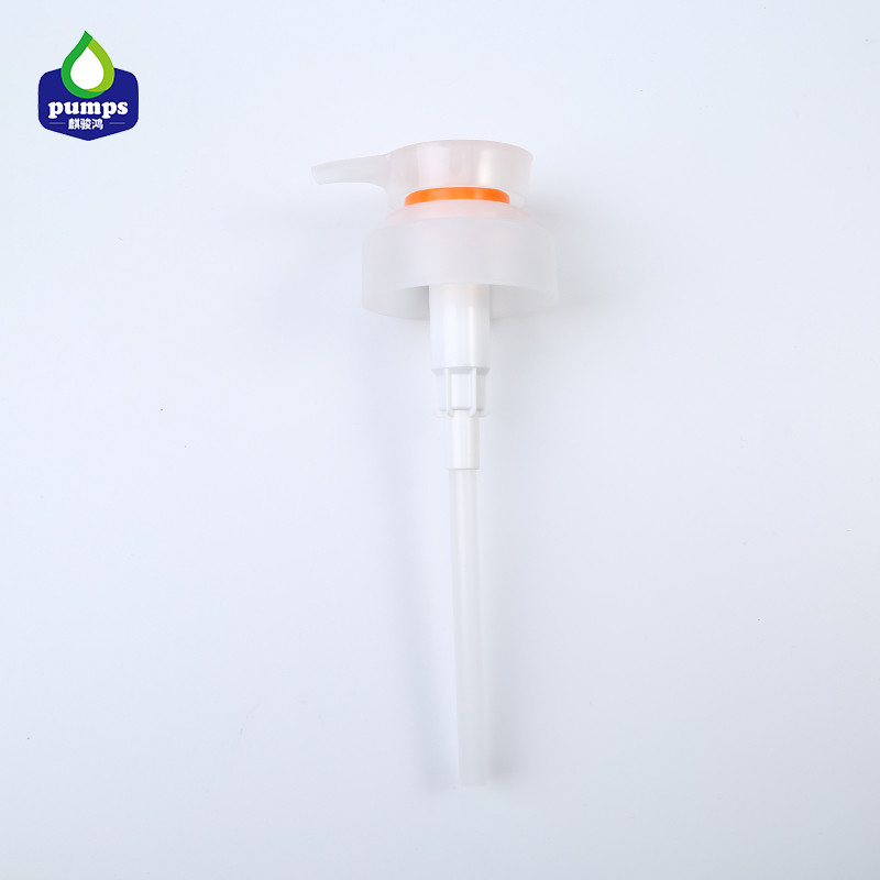 ISO9001 38 400 Lotion Pump Black Food Dispenser Plastic Syrup Pump