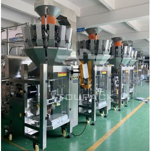 Vertical Form Fill Seal Machine Multihead Weigher Automation Packaging