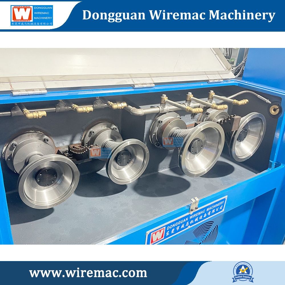 Capstan Fine Wire Drawing Machine Tungsten Carbide Ceramic With Tension Control