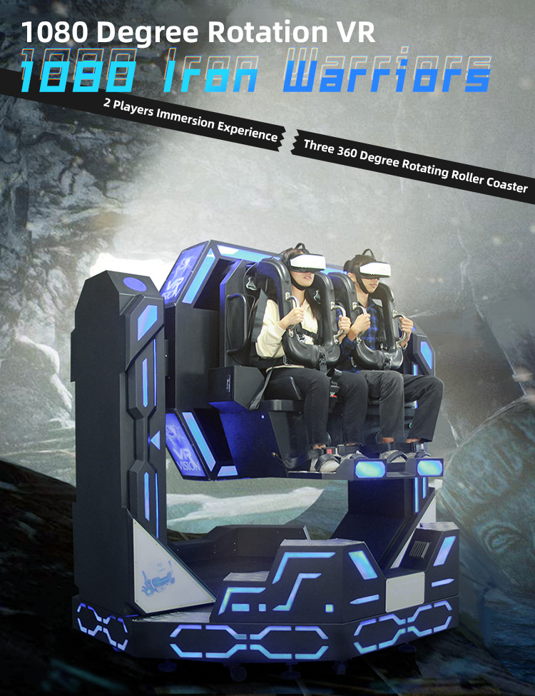 Coin Operated 1080 degree rotation Game VR Simulator With VR Arcade Game