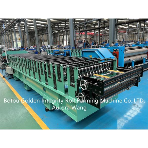12m/Min Metal Roofing Roll Former ISO9001 CE Tile Forming Machine