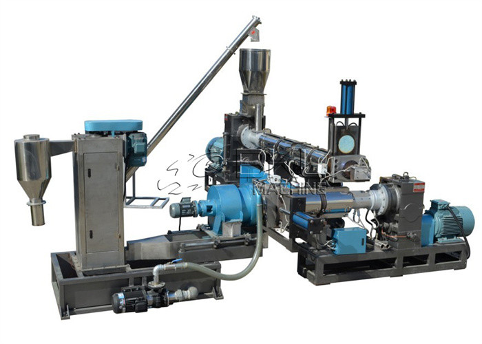 PP PE Ldpe Extrusion Pelletizing Machine Pvc Pipe Extrusion Line 150mm