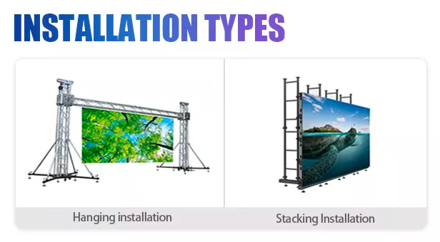 Indoor Stage Background P3.91 Indoor Led Display Screen Church Public Backdrops