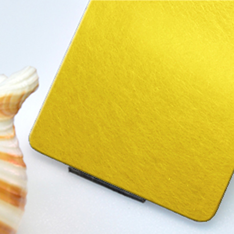Vibration Finish Decorative SS Sheet Color With PVC Film Coated Stainless Steel Plate 304