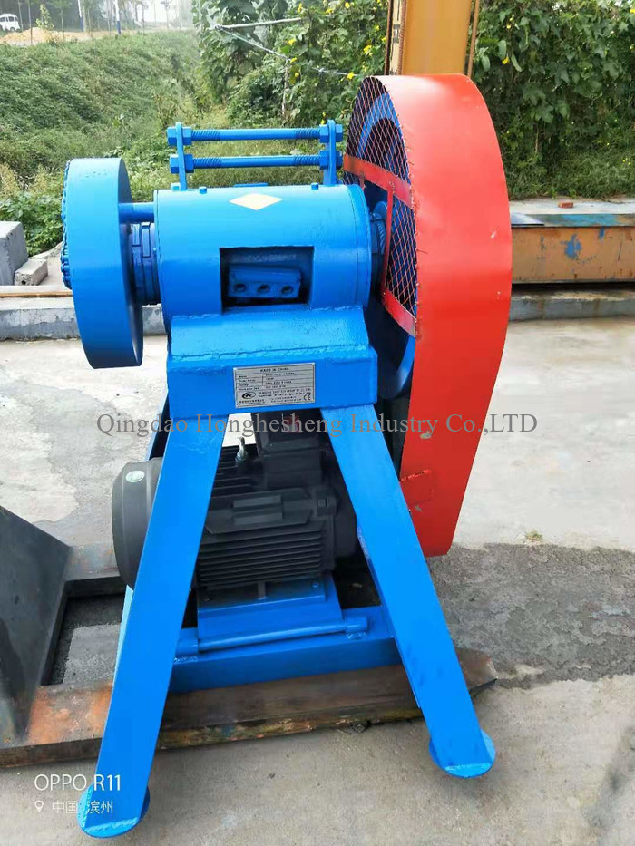 15kw 420r/ Min 200mm Used Tire Cutting Machine Tyre Block Cutting Machine Lump Cutter