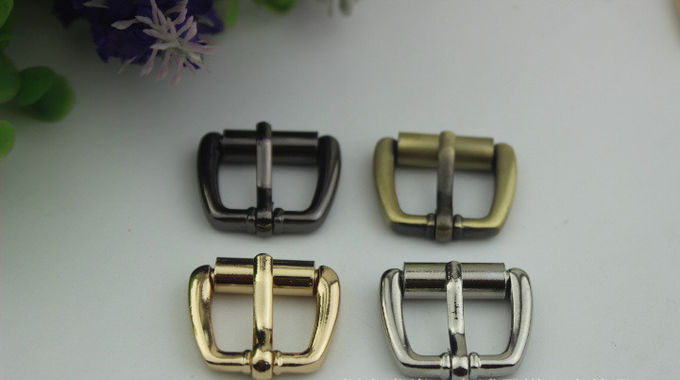 India hot sales Iron Material 16 mm Hanging Brush Anti Brass Color Roller Belt Pin Buckle For Leather Belt