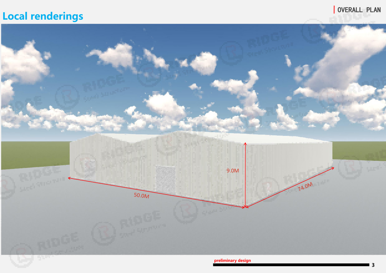 Easy Installation Steel Structure Prefab Barn Steel Buildings Warehouse Construction