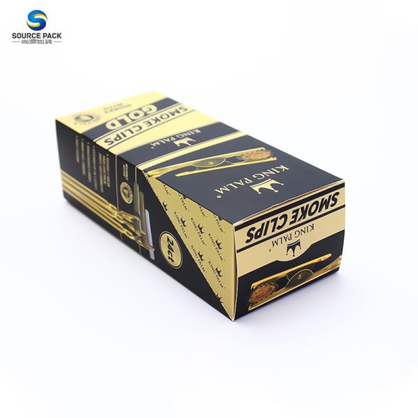 Recyclable Pre Roll Paper Boxes 350-400g White Cardboard Cigar Pack