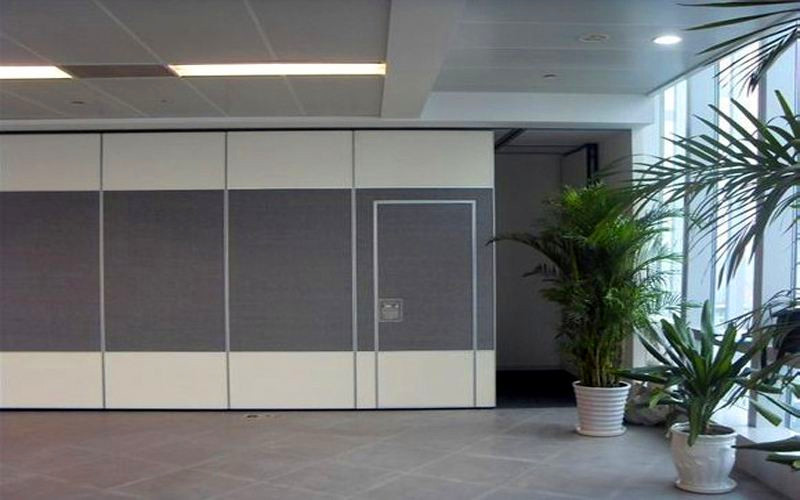 Customized Commercial Office Partition Wall / MDF Folding Acoustic Meeting Room Dividers