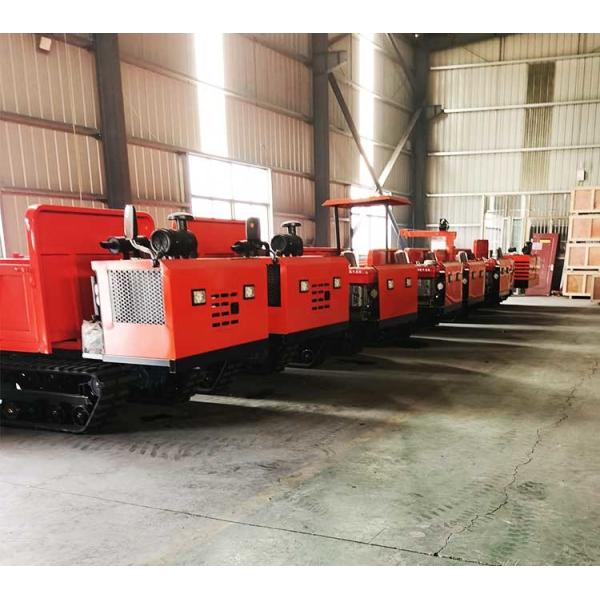 Hydraulic Truck Dumper 4 Tons Crawler Carrier Mini Dumper Loading
