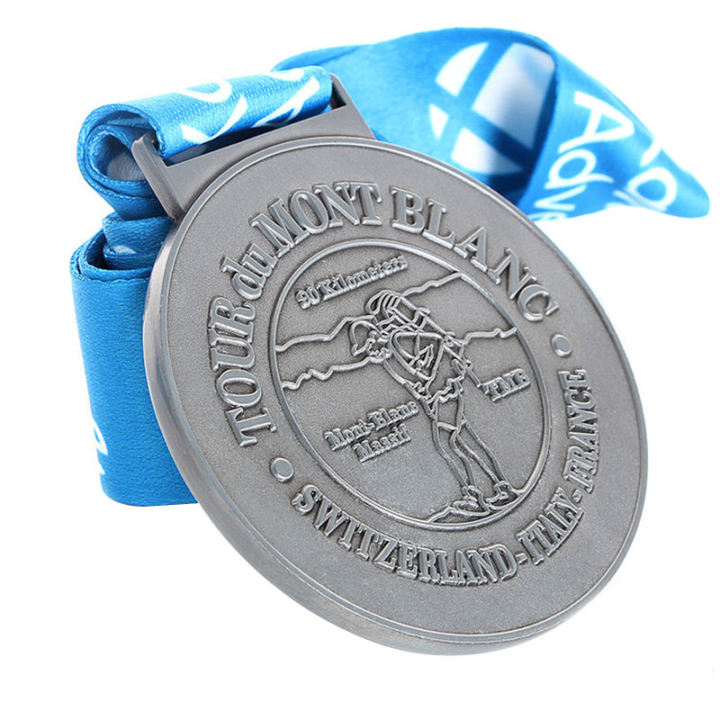 Souvenirs Marathon Running Sport Custom Metal Medals Zinc Alloy Paint Hollow