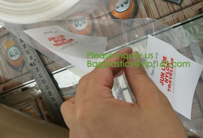 clear LLDPE easy tearing line pre-opened in roll bag,Factory custom LLDPE plastic autobag Preopened polybag on a Roll