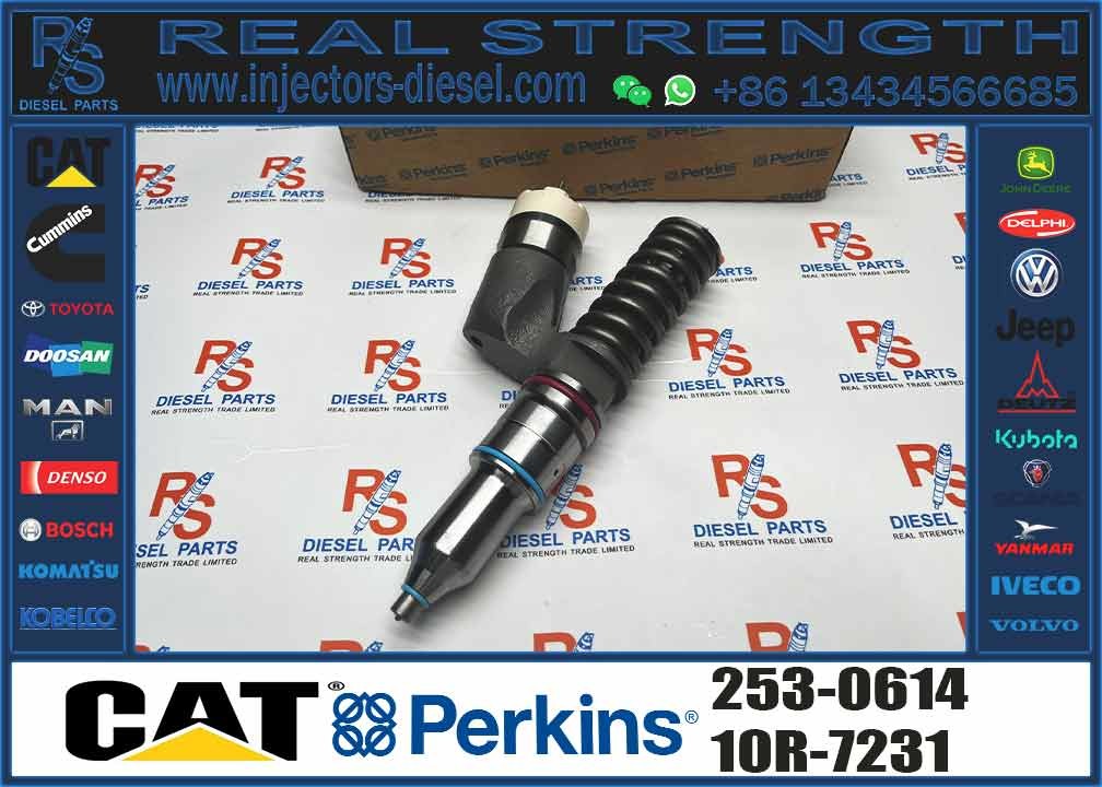 Common Rail Fuel Injector 253-0614 10R-0958 10R-0955 10R-7228 10R-7232 10R-1273 10R-1273 10R-9236 10R-3265