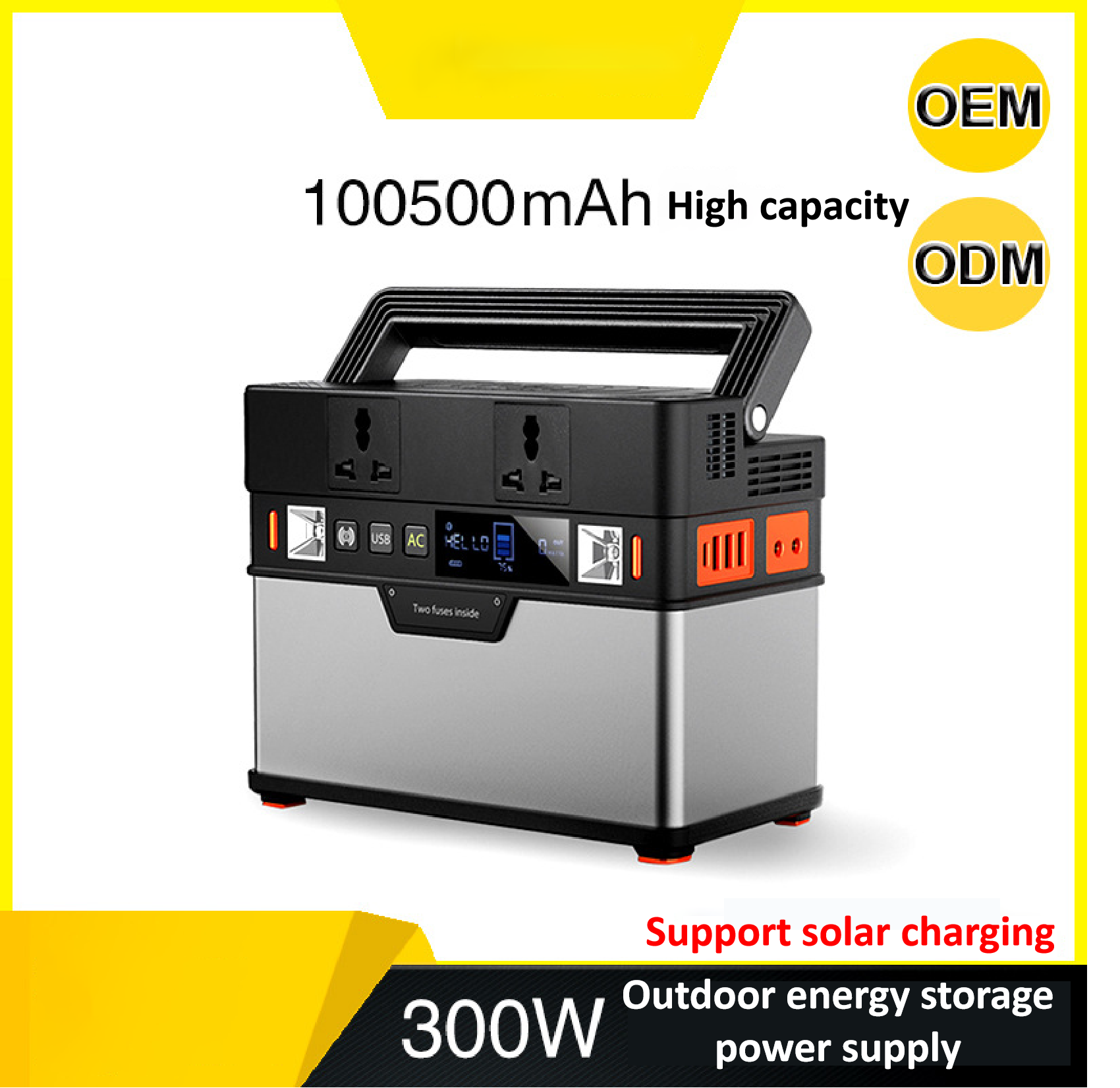 185200mAh Battery Portable Power Station