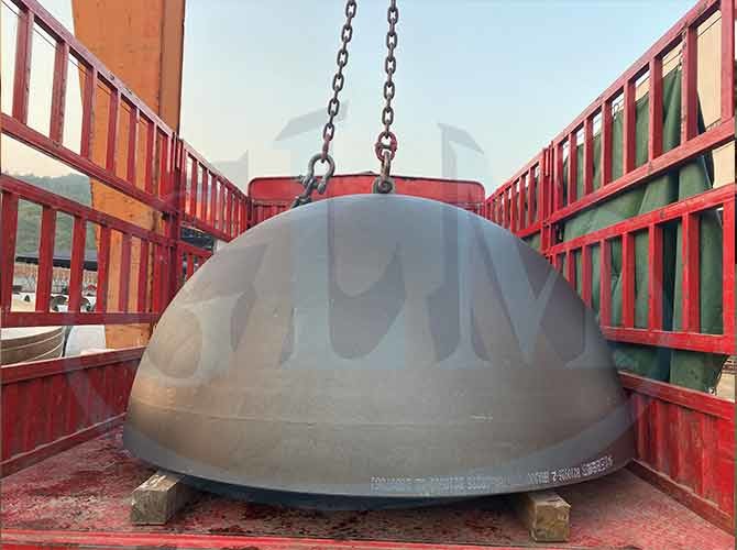 Formed Shell & Hemispherical Heads For Separator Vessel