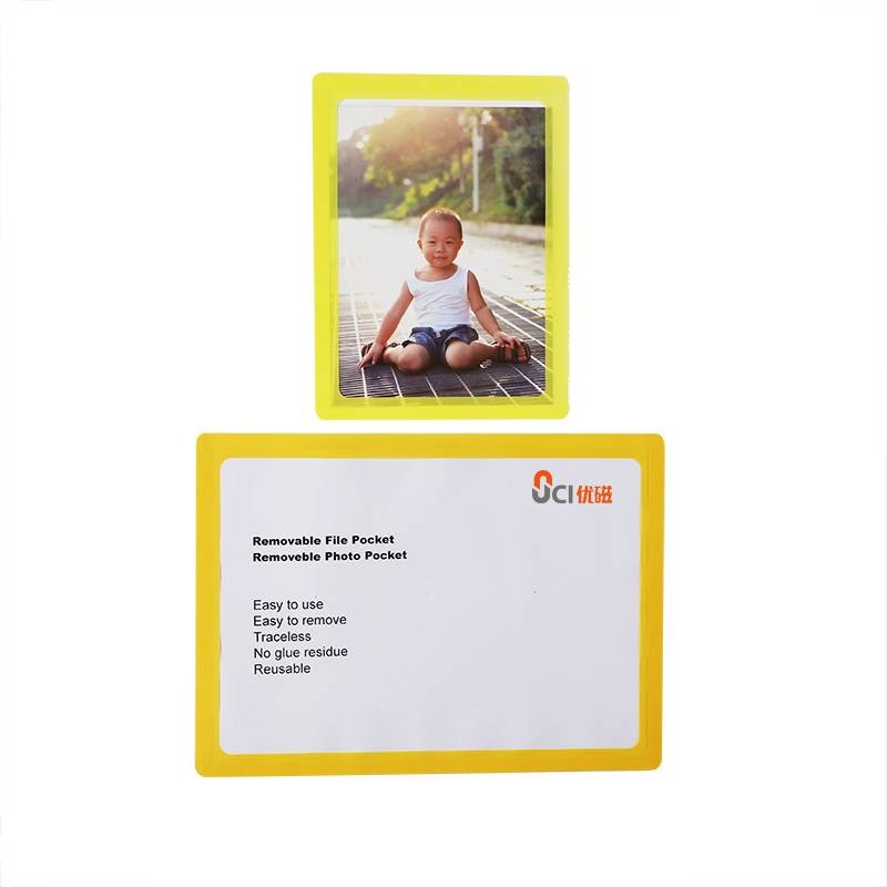 A5 Peel And Stick Photo Frames Self Adhesive With Clear PVC Pocket