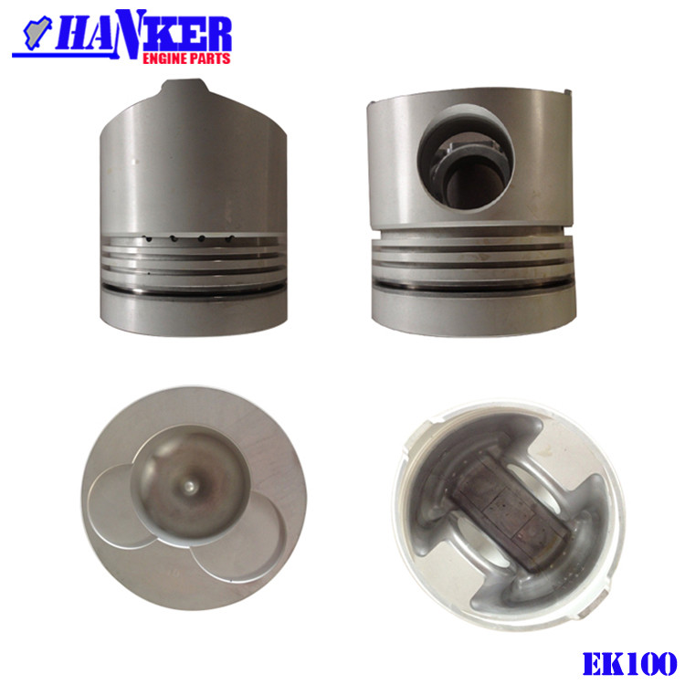 Ep100 13211-2061 13216-1224 Diesel Engine Piston For Hino Heavy Truck Machinery