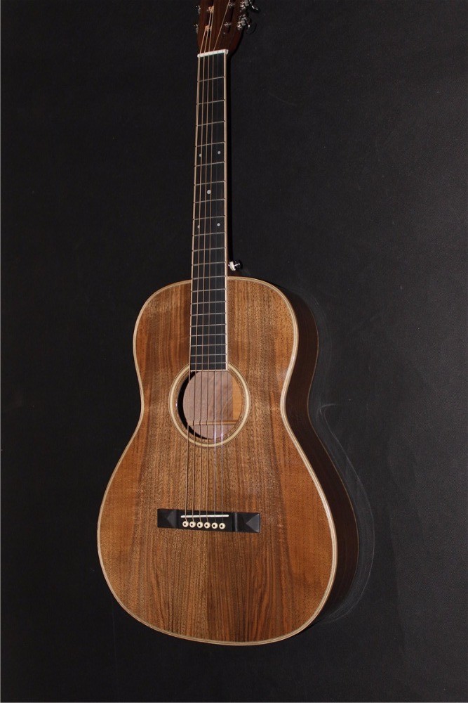 AAAAA fully Solid walnut wood handmade OOO28K body style 12 frets guitar acoustic electric guitar