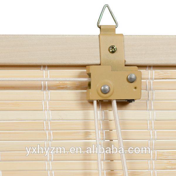 Round Bamboo Window Blinds , Natural Bamboo Shades Customized Design