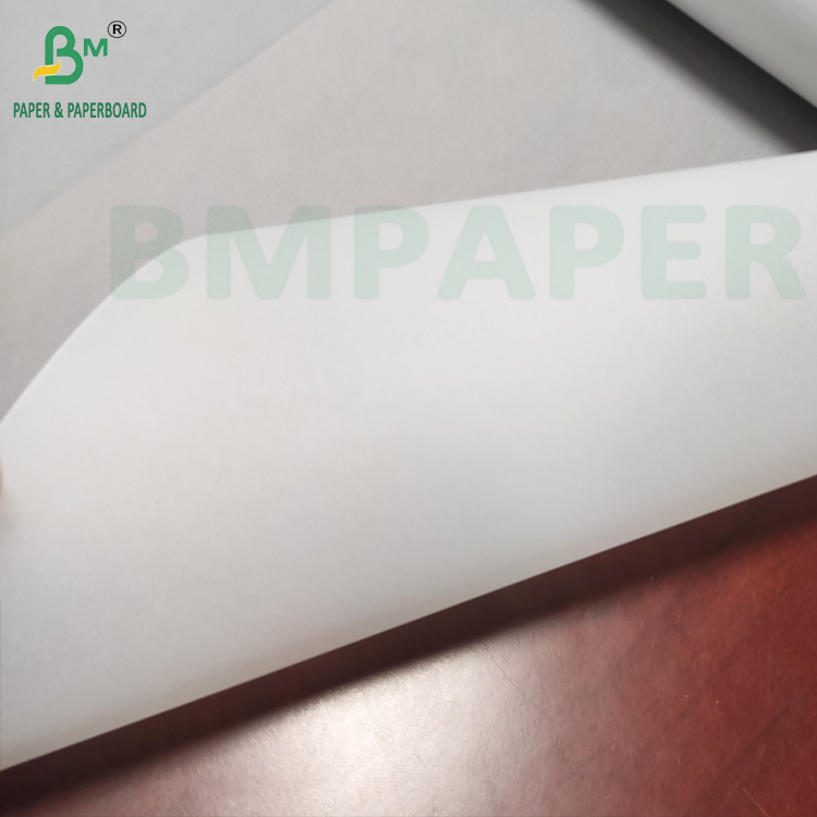 Tracing Paper Roll 24in x 55yd White Trace Paper Roll Translucent Tracing paper