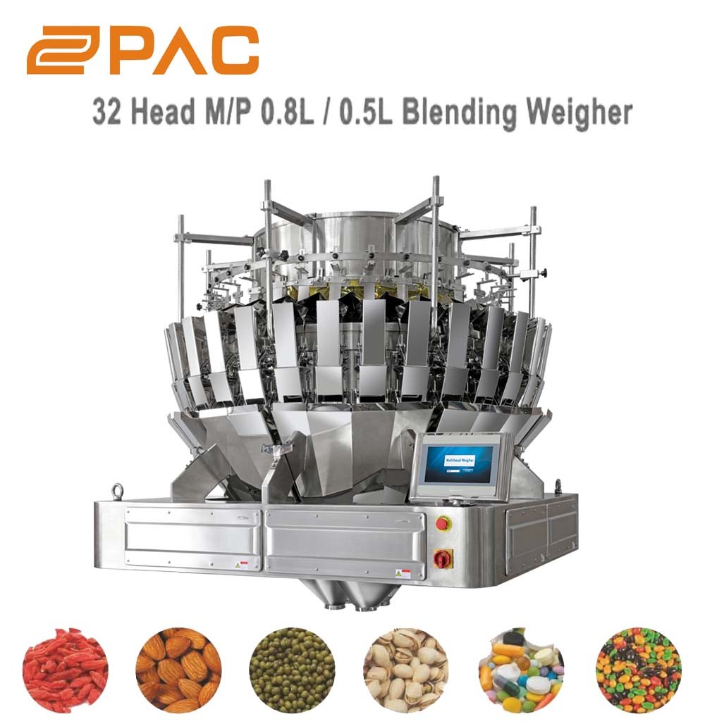 10 Head Multihead Combination Weigher Packing Machine SUS304 Body Weighing Filling Food