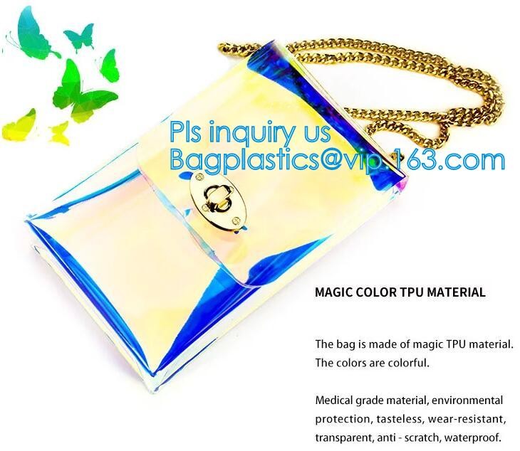 lady woman cosmetic PVC handbag, Fashion Clear Plastic PVC Handbags for Women, Handbags PVC cosmetic bag, HANDLE, CARRIE