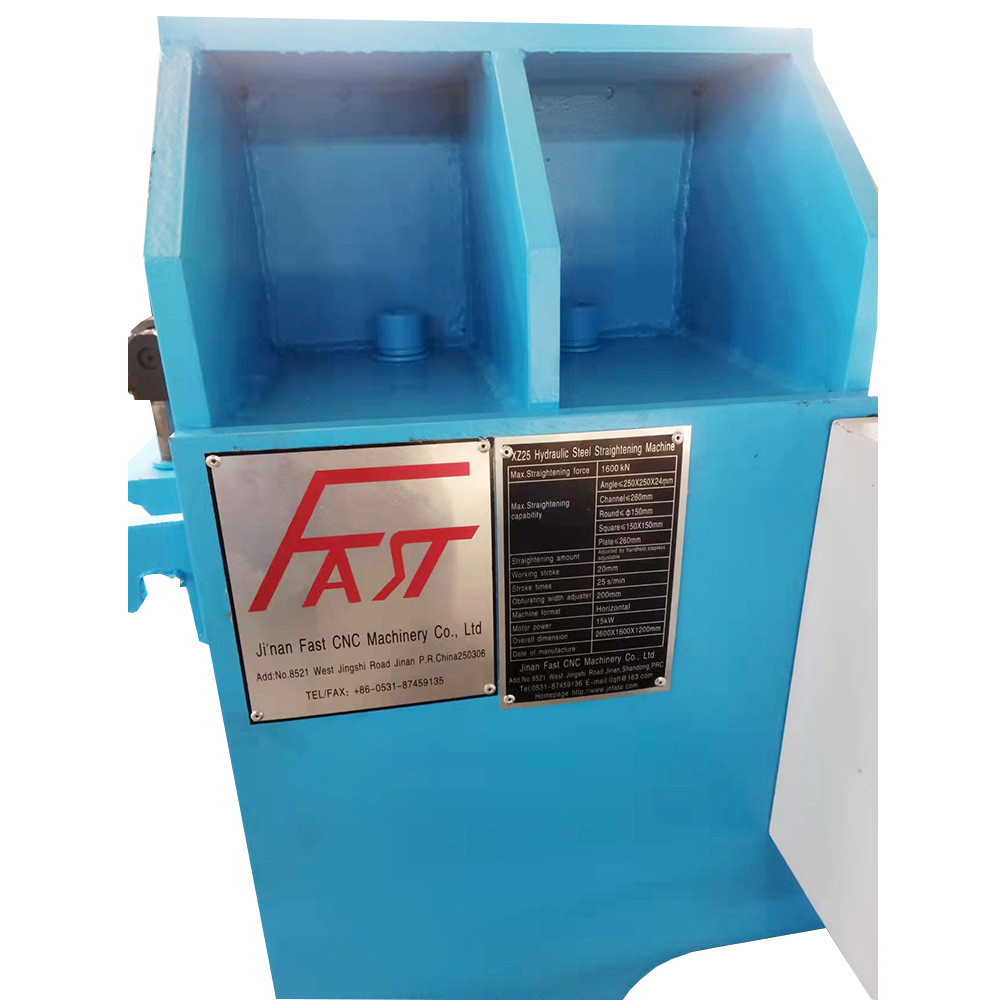 Angle Channel Pipe Round Bar Square Steel Plate Profile Straightening Machine Exported To Russia